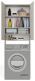 Koupelnová skříňka nad pračku POLA DD kašmírová