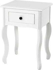 Sconto Stolík KAMILA 1 biela