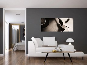 Obraz - Gramofónová doska (120x50 cm)