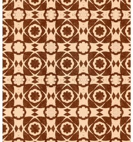 MINDTHEGAP Aegean Tiles Leather - tapeta