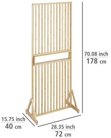 Bambusový paraván v prírodnej farbe Kailua - Wenko