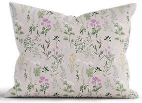 Bavlnená obliečka na vankúš Renforcé 70 × 90 cm - Bianca béžová