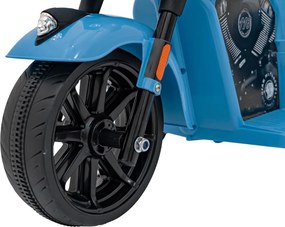 Ramiz Modré vozidlo Chopper INDIAN