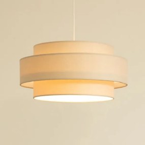 BRILAGI - Závesné svietidlo na lanku RESNA 1xE27/60W/230V priemer 40 cm béžové