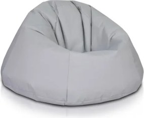 Sedací vak guľa Maxi polyester TiaHome - svetlo sivá