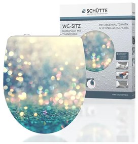 Schütte WC doska so spomaľujúcim mechanizmom (magické svetlo)  (100253145)