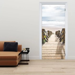 Fototapeta na dvere - Vstup na pláž (95x205cm)