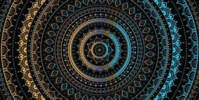 Obraz Mandala so vzorom slnka