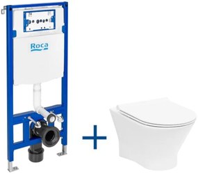 Roca Nexo wc súprava rám + misa + sedadlo A893104460