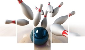 Obraz - Bowling (150x105 cm)