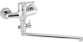 Batéria vaňová nástenná keramický prepínač TITAN IRIS NEW 150mm 94472/1,0