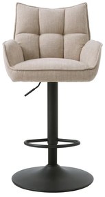 Krémové barové stoličky s nastaviteľnou výškou v súprave 2 ks Marilla – Unique Furniture
