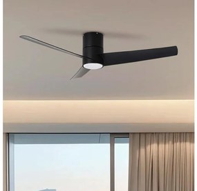 ZEVENTI - LED stropný ventilátor BARROSA LED/18W/230V Wi-Fi Tuya + diaľkový ovládač ZEV7135-B