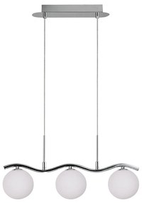Luster na lanku RAMON 3xG9/40W/230V lesklý chróm