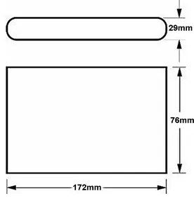LED Vonkajšie nástenné svietidlo FLOW LED/6W/230V IP54 čierna