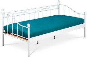 BONTEC Jednolôžková posteľ 208x98cm, kov, čierna, BED-1905 BK Farba: Čierna