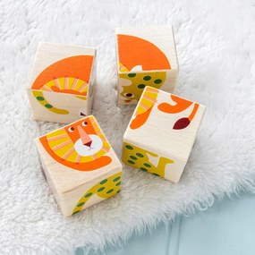 Drevené kocky Wild Wonders – Rex London