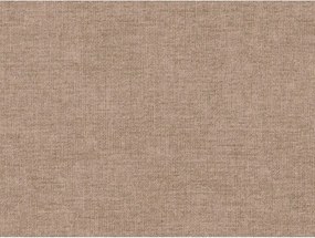 Sivobéžová čalúnená dvojlôžková posteľ s roštom 140x200 cm Aveline – Micadoni