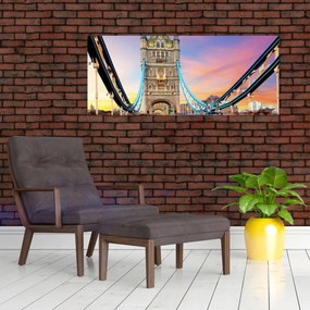Obraz - Tower Bridge (120x50 cm)