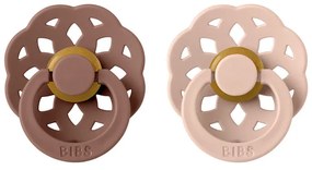 BIBS Boheme cumlíky, kaučuk 2ks - veľkosť 2 - Woodchuck Blush