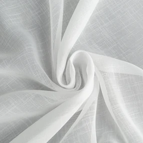 ZÁCLONA NA KRÚŽKOCH ANET 140X250 CM BIELA