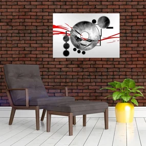 Abstraktný obraz (90x60 cm)