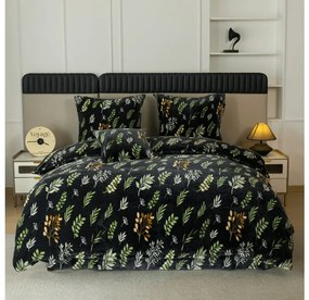 Obliečky mikroplyš ZELNOIR čierne Rozmer obliečky: 70 x 90 cm | 140 x 200 cm