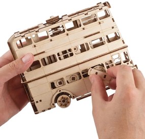 Ugears 3D mechanické puzzle Harry Potter Rytiersky autobus 268 ks
