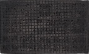 Rohožka MOSAIC 75x45 cm hnědá/černá