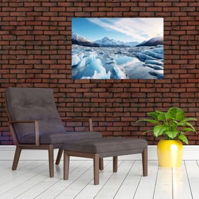 Obraz - Ľadovcové útvary (90x60 cm)