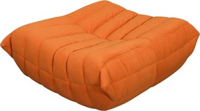 Taburet Nua 86 cm zamat oranžový