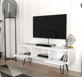 TV stolek MODA 120 cm bílý