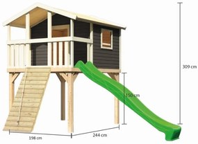 Detské ihrisko so šmýkačkou Dekorhome