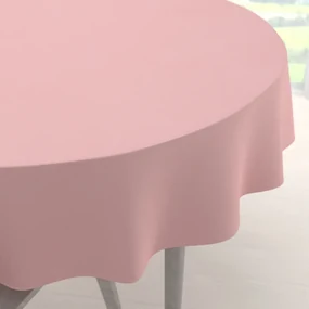 Biante Teflónový okrúhly obrus - Paris TF-125 Púdrovo ružový Ø 90 cm