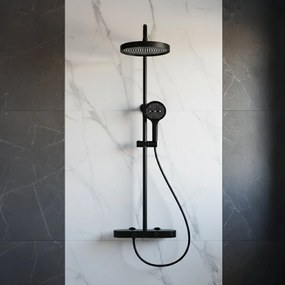 Rea Creo, sprchový set s funkciou bidetovej spŕšky, čierna matná, REA-P0360