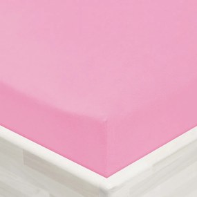 Jersey napínacie prestieradlo JR-008 Ružová lila 160 x 200 - výška 20 cm