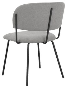 Sivé jedálenské stoličky v súprave 2 ks Claudia – Støraa