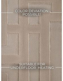 Béžový koberec 120x170 cm Perles Onyx – Elle Decoration