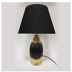 Stolná lampa 1xE14/40W/230V čierna