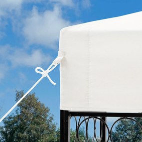 InternetovaZahrada Záhradný altánok Elda 3x4 m - krémová