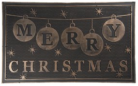 Vonkajšia gumová rohožka Merry Christmas - 75 * 45 * 1 cm