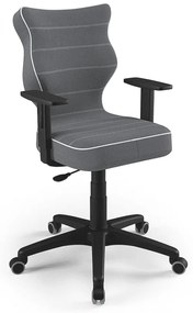 Kancelárska stolička PETIT 5 | čierna podnož Jasmine 33