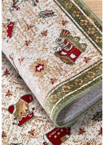 Zelený koberec s vianočným motívom s prímesou bavlny 50x80 cm Toy's Delight Green Christmas – Villeroy&amp;Boch