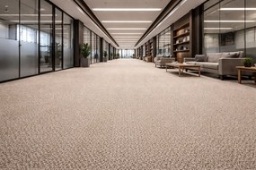 Metrážny koberec e-blitz 34, na mieru, šíře 4m, béžová, ab (mriežka), chodba / predsieň, ITC