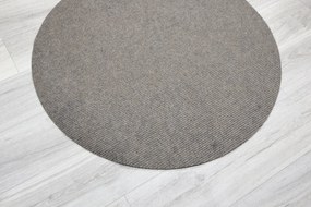Vopi koberce Kusový koberec Quick step béžový kruh - 120x120 (priemer) kruh cm