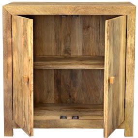 furniture-nabytek.cz - Komoda mango drevo 90x90x45
