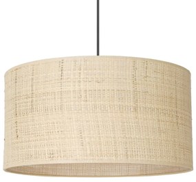 Luster na lanku RATTAN 1xE27/60W/230V pr. 40 cm ratan