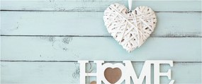 Obraz - I love home (120x50 cm)