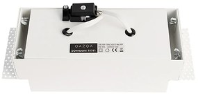 Sada 3 vstavaných bodových svetiel bielych GU10 naklápateľných bez rámu 2-svetlo - Oneon