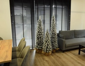 Dekorstudio Umelý Vianočný stromček Smrek štíhly zasnežený 120cm